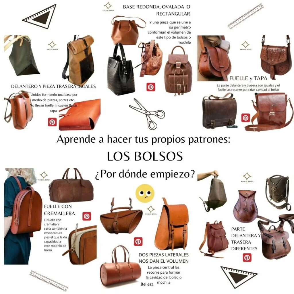 Modelos de bolsos de cuero sale