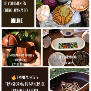 Técnicas Avanzadas de Volumen en Cuero